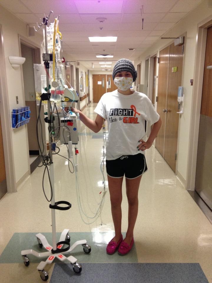 Alexis, cancer patient
