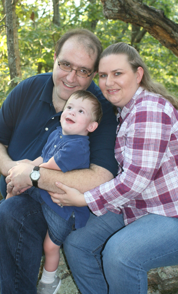 CHoR patient Eli with his parents Scott and Melissa Clark