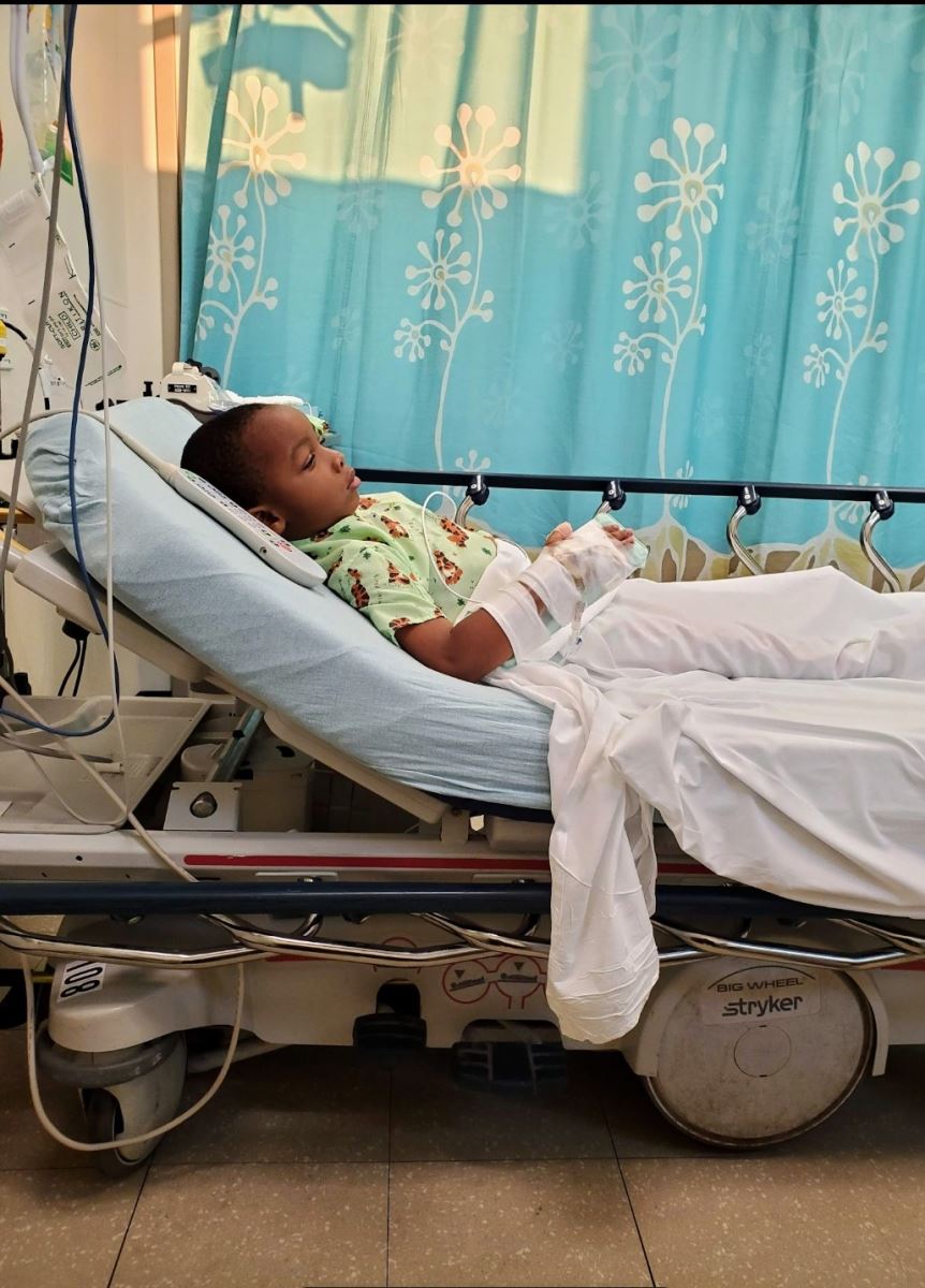DJ in the hospital at CHoR with MIS-C