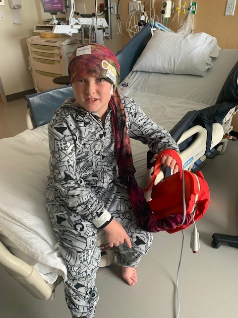 CHoR patient Jaxon in the Epilepsy Monitoring Unit