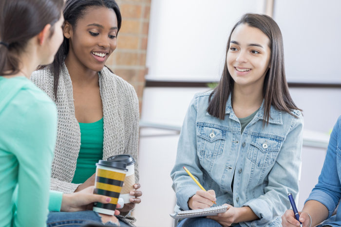 Students Participate In Study Group