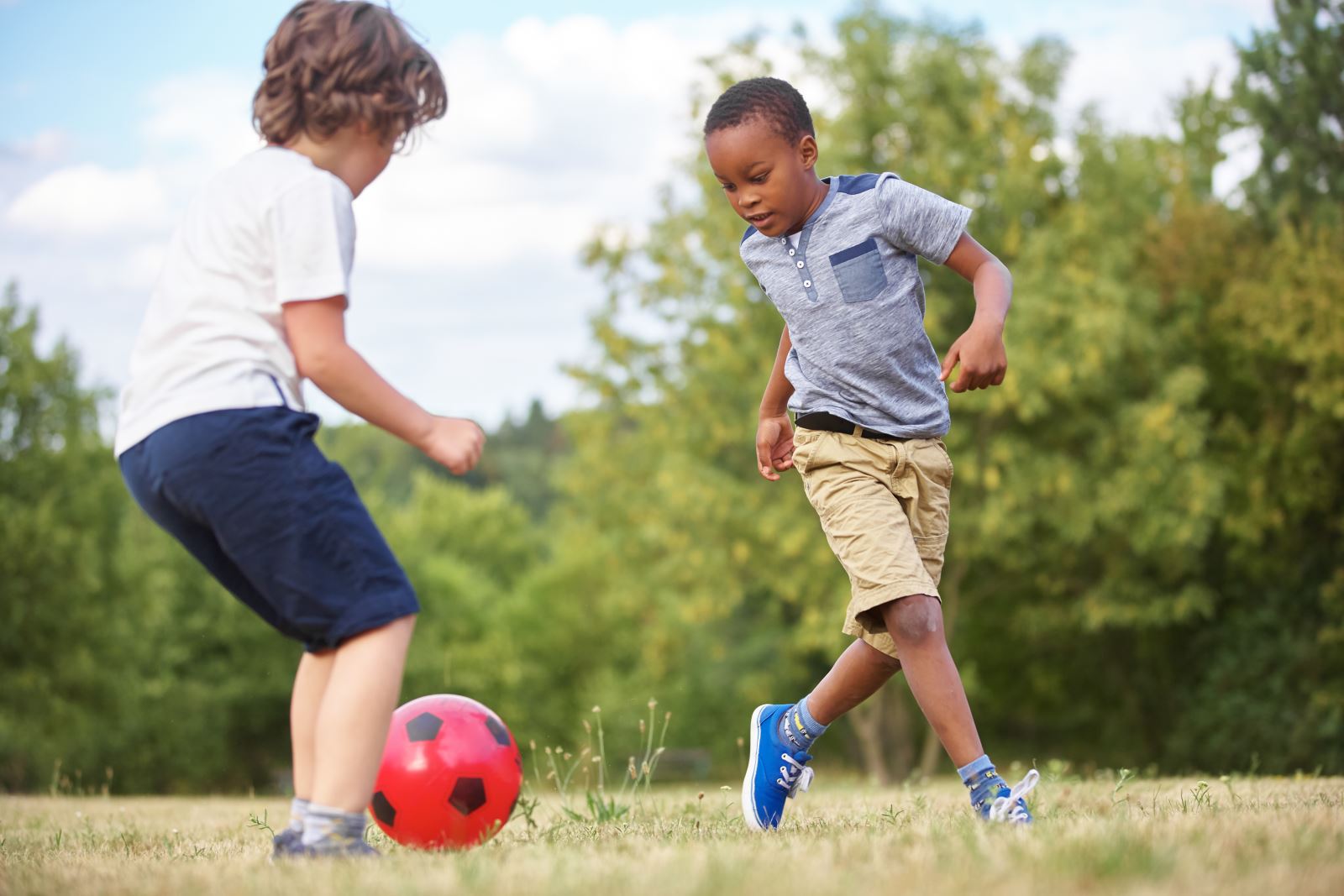 Kids with controlled asthma 