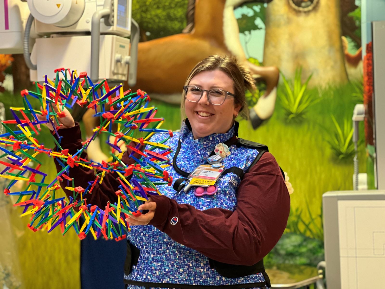CHoR child life specialist Hailey-Marie Ragan