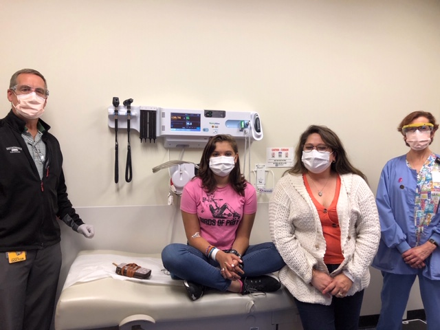 safety at the children's hospital during COVID-19