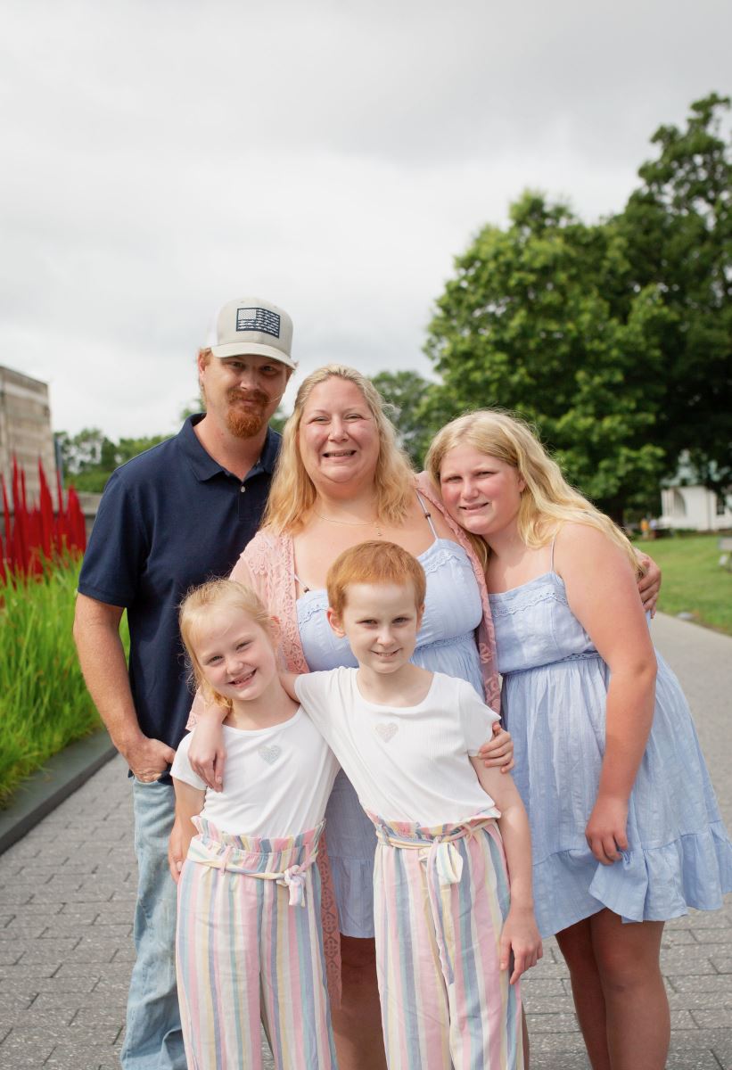 Emma and her family