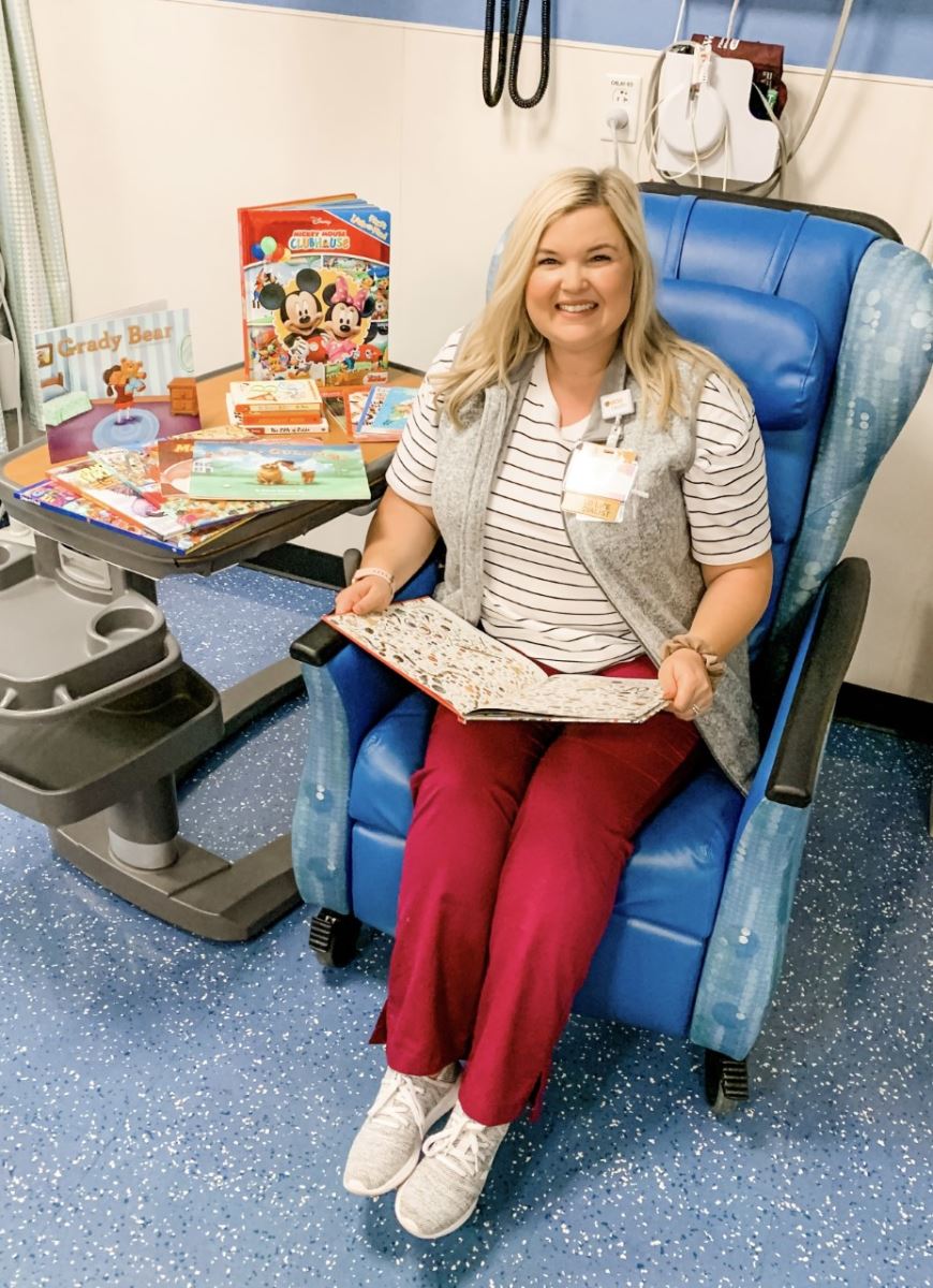 CHoR child life specialist Kaitlyn Call