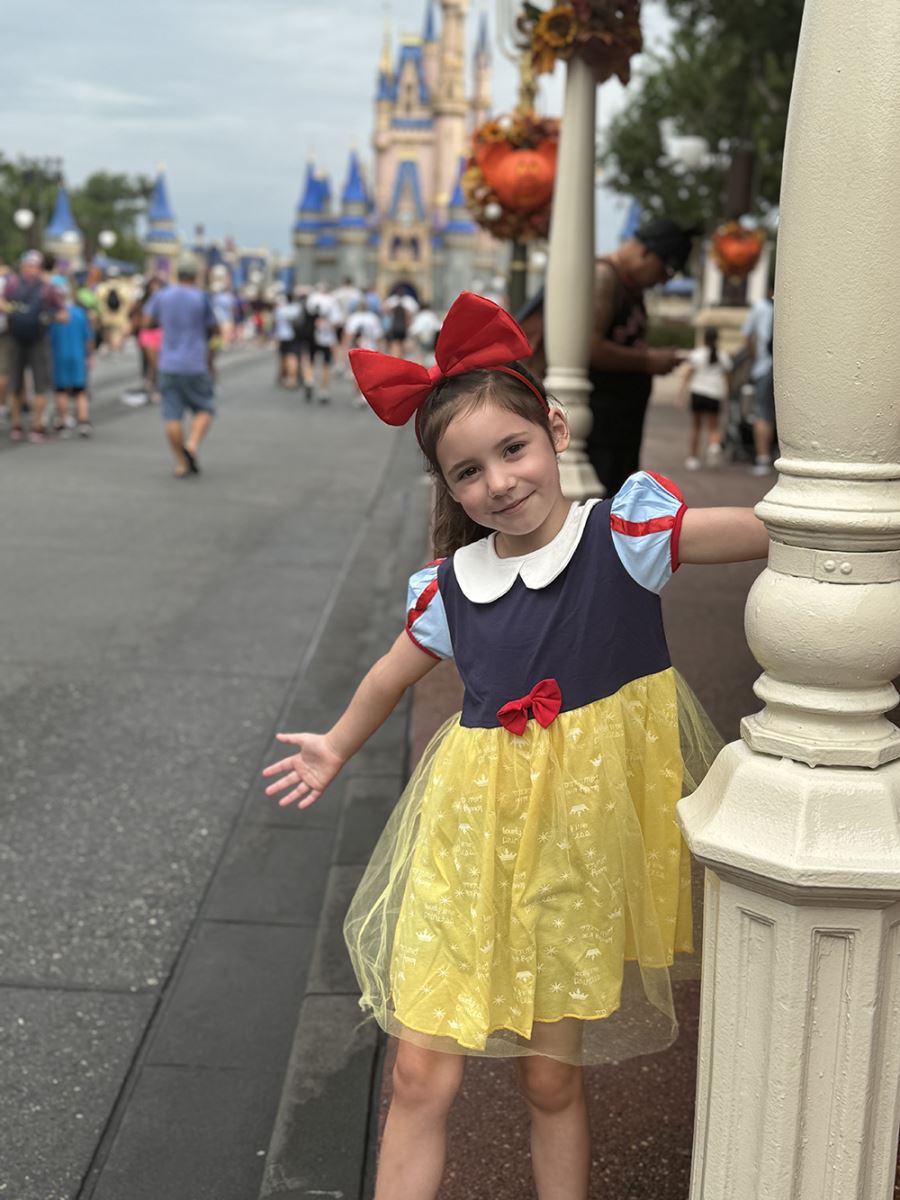 CHoR patient Quinn at Disney World