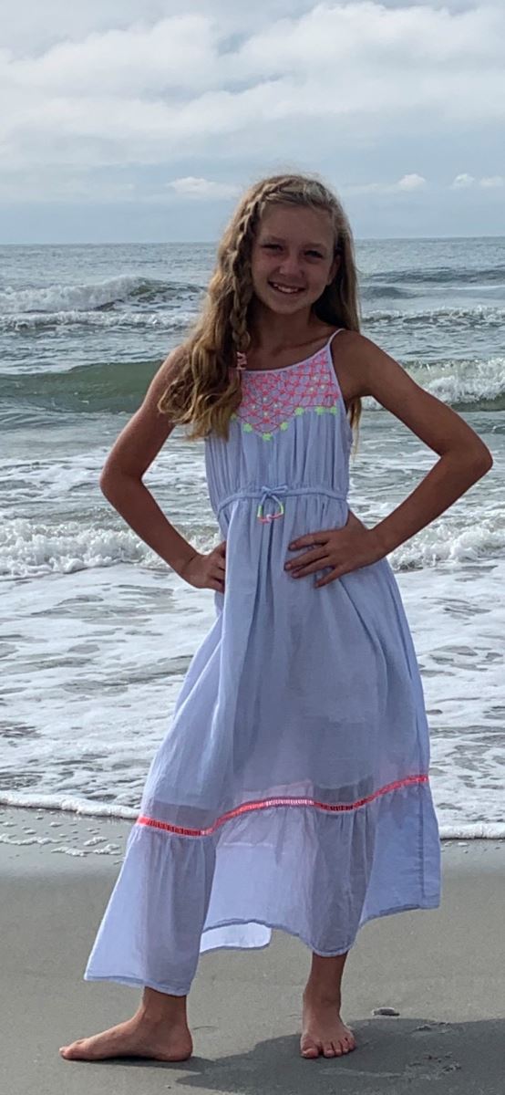 Rilee at beach