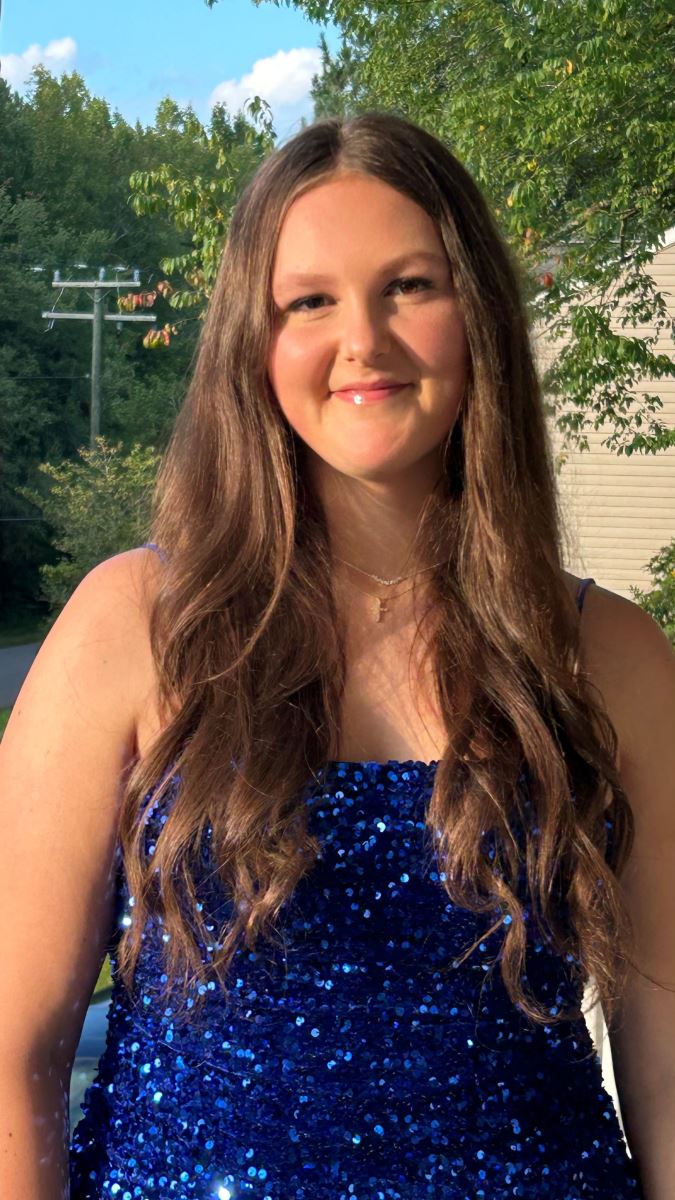 CHoR patient Sarah smiling in a homecoming dress