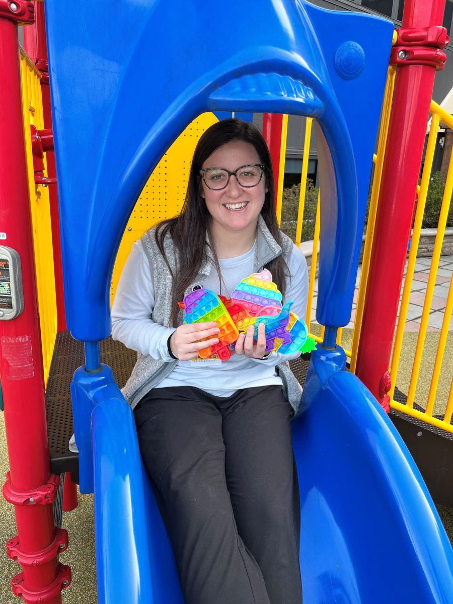 CHoR child life specialist Shannon McWilliams