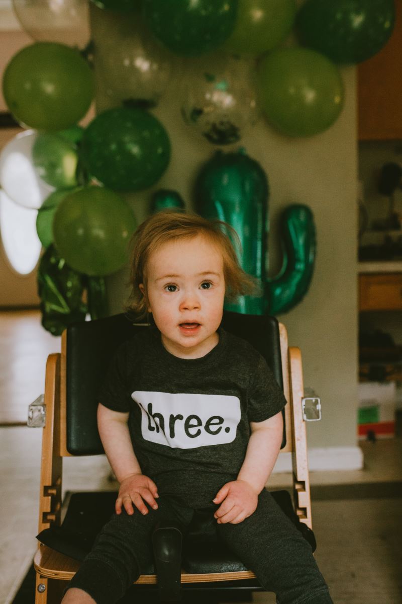 CHoR patient 3-year-old Zeke