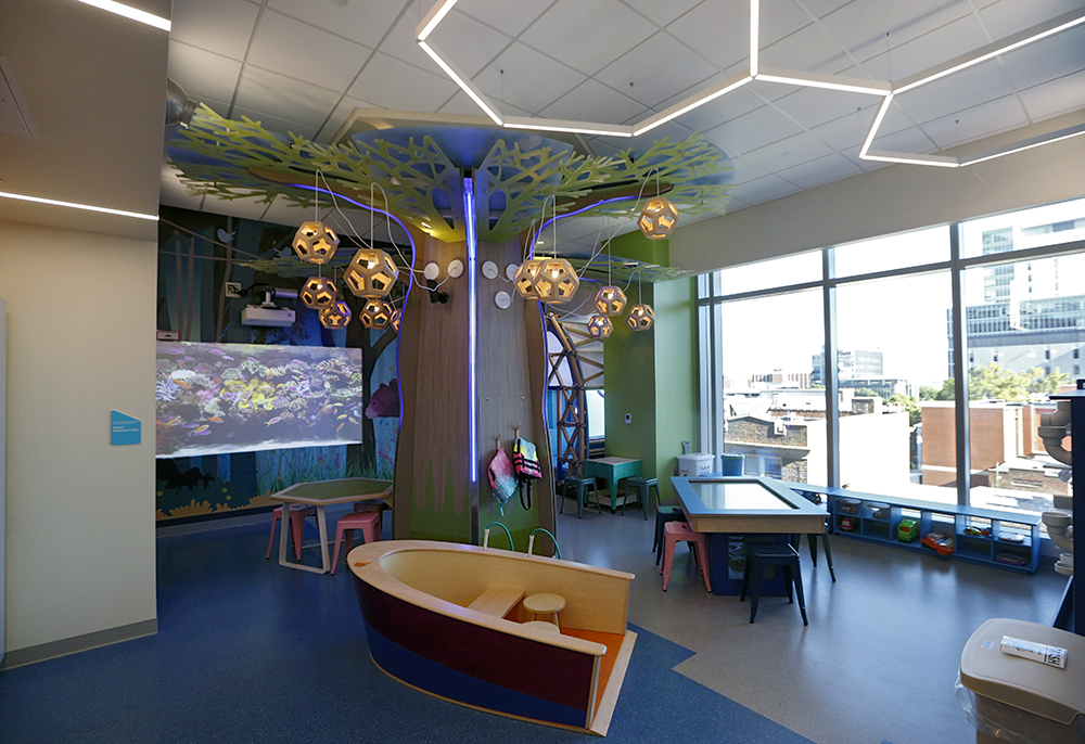 Child Life Zone in the Children's Tower